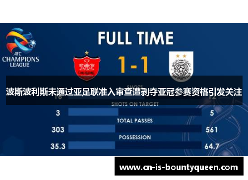 波斯波利斯未通过亚足联准入审查遭剥夺亚冠参赛资格引发关注